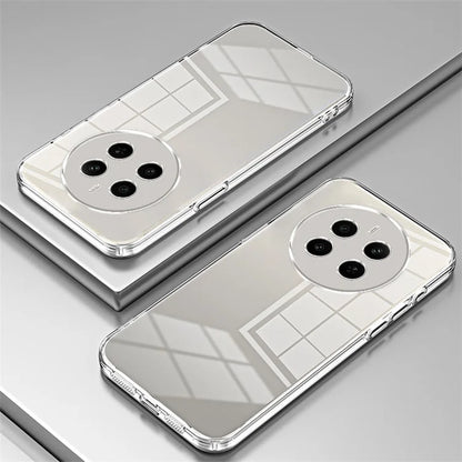 For Realme 12+ 5G Cell Phone Cases Flexible TPU Electroplating Phone Protector