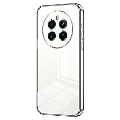 For Realme 12+ 5G Cell Phone Cases Flexible TPU Electroplating Phone Protector