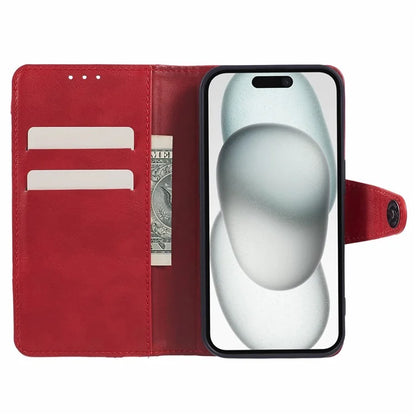For Xiaomi Redmi A3 Case Crazy Horse Texture Splicing Phone Wallet Cover
