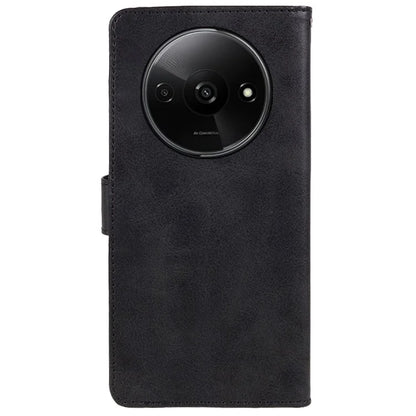 For Xiaomi Redmi A3 Case Calf Texture Leather Mobile Phone Cover with Magnetic Clasp