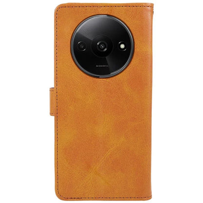 For Xiaomi Redmi A3 Case Calf Texture Leather Mobile Phone Cover with Magnetic Clasp