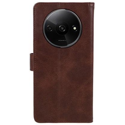 For Xiaomi Redmi A3 Case Calf Texture Leather Mobile Phone Cover with Magnetic Clasp