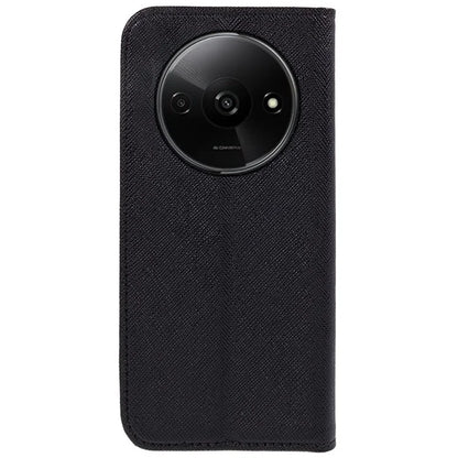 For Xiaomi Redmi A3 Case PU Leather Wallet Protective Phone Cover Cross Texture