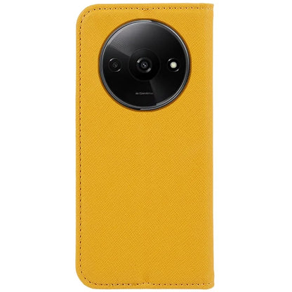 For Xiaomi Redmi A3 Case PU Leather Wallet Protective Phone Cover Cross Texture