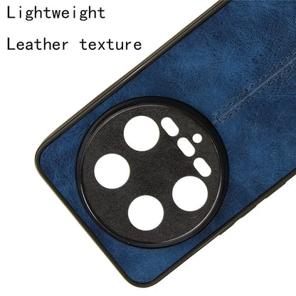 For Xiaomi 14 Ultra Phone Cover Cowhide Texture Stitching Line Shockproof Back Case