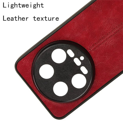 For Xiaomi 14 Ultra Phone Cover Cowhide Texture Stitching Line Shockproof Back Case