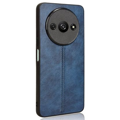 For Xiaomi Redmi A3 Cell Phone Case Stitching Line Design Leather Coated TPU+PC Cover