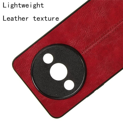 For Xiaomi Redmi A3 Cell Phone Case Stitching Line Design Leather Coated TPU+PC Cover