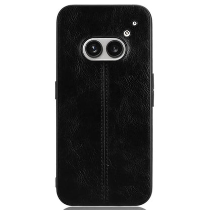 For Nothing Phone (2a) Cell Phone Case Cowhide Texture Shock Absorbing Protection Cover