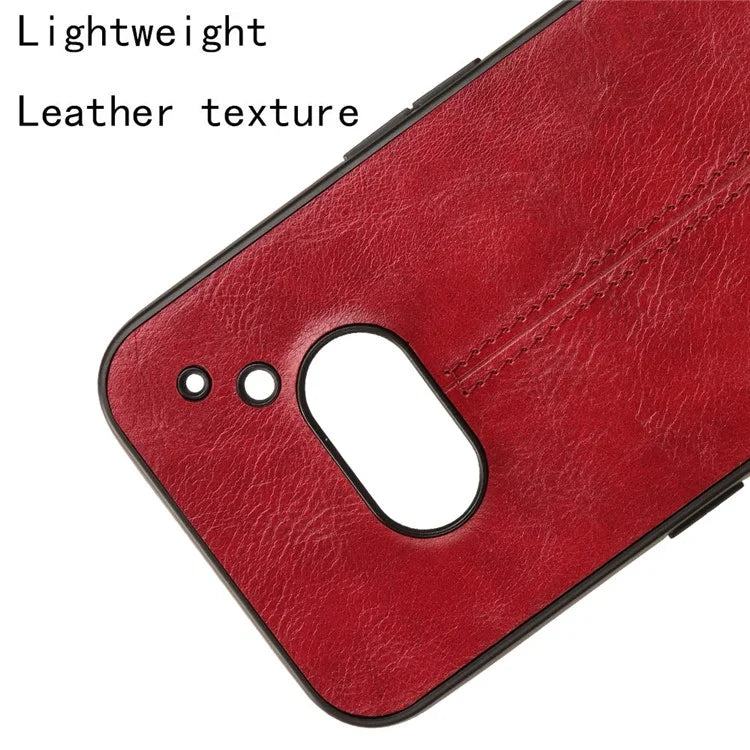 For Nothing Phone (2a) Cell Phone Case Cowhide Texture Shock Absorbing Protection Cover