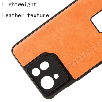 For Asus ROG Phone 8 5G / Phone 8 Pro 5G Case Stitching Line Cowhide Texture Anti-scratch Phone Cover
