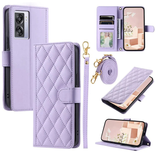Leather Case for Oppo A77 5G / 4G / A77s 4G / A57 4G / A57 (2022) 5G / A57e 4G / A57s 4G / K10 5G / OnePlus Nord N20 SE 4G / N300 5G / Realme Narzo 50 5G