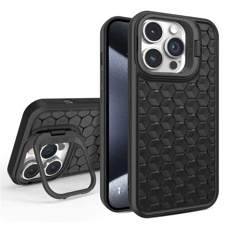 For iPhone 12 Pro Max TPU Case Kickstand Heat Dissipation Phone Cover Compatible with MagSafe