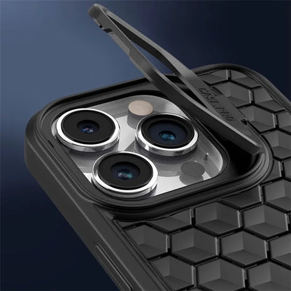 For iPhone 12 Pro Max TPU Case Kickstand Heat Dissipation Phone Cover Compatible with MagSafe
