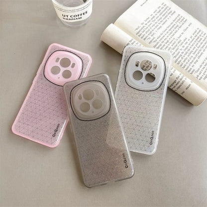 Q.COO For Honor Magic6 Pro 5G Case Soft TPU Protective Bling Cover