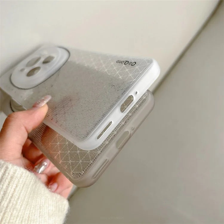 Q.COO For Honor Magic6 Pro 5G Case Soft TPU Protective Bling Cover
