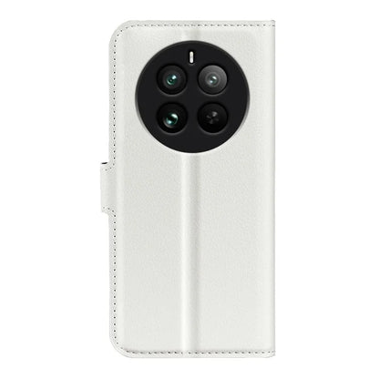 For Realme 12 Pro 5G / 12 Pro+ 5G Case Litchi Texture PU Leather Anti-Scratch Phone Cover