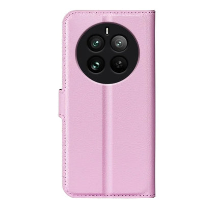 For Realme 12 Pro 5G / 12 Pro+ 5G Case Litchi Texture PU Leather Anti-Scratch Phone Cover