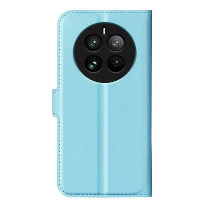 For Realme 12 Pro 5G / 12 Pro+ 5G Case Litchi Texture PU Leather Anti-Scratch Phone Cover