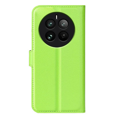 For Realme 12 Pro 5G / 12 Pro+ 5G Case Litchi Texture PU Leather Anti-Scratch Phone Cover