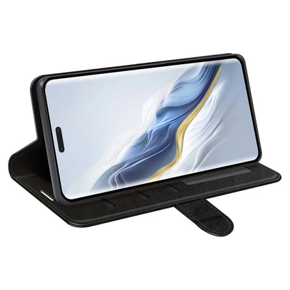 For Honor Magic6 Pro 5G Wallet Case Anti-Drop PU Leather Phone Cover