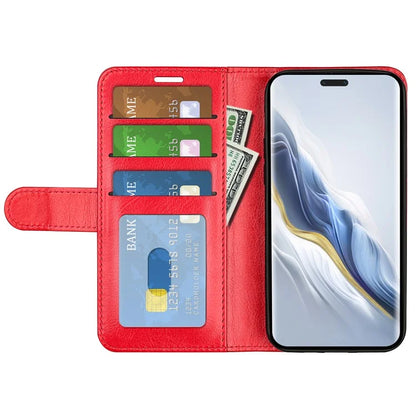 For Honor Magic6 Pro 5G Wallet Case Anti-Drop PU Leather Phone Cover