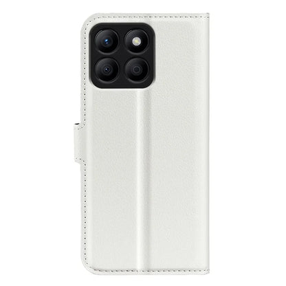 For Honor X8b 4G Leather Wallet Case Litchi Texture Protective Phone Cover
