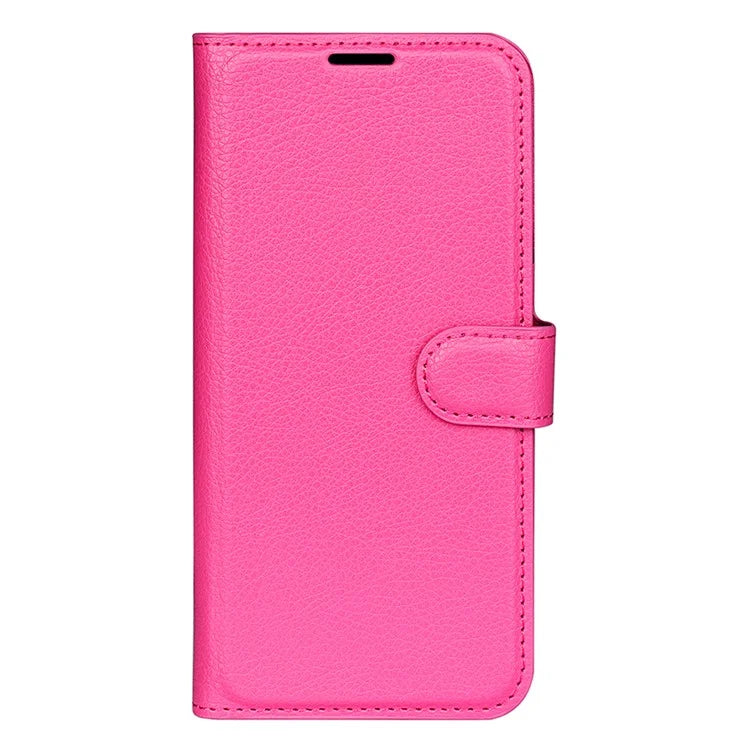 For Honor X8b 4G Leather Wallet Case Litchi Texture Protective Phone Cover
