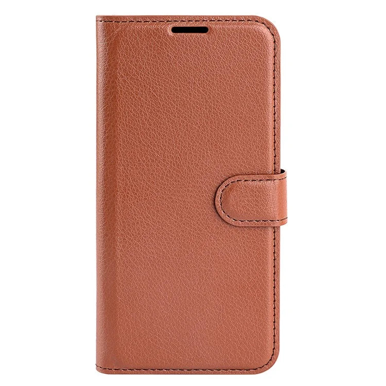 For Honor X8b 4G Leather Wallet Case Litchi Texture Protective Phone Cover