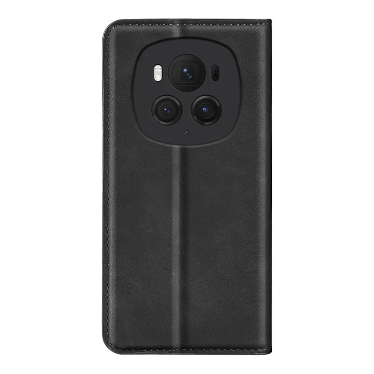 For Honor Magic6 Pro 5G Case Skin-Touch PU Leather Protective Phone Cover