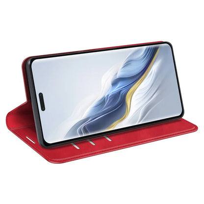 For Honor Magic6 Pro 5G Case Skin-Touch PU Leather Protective Phone Cover