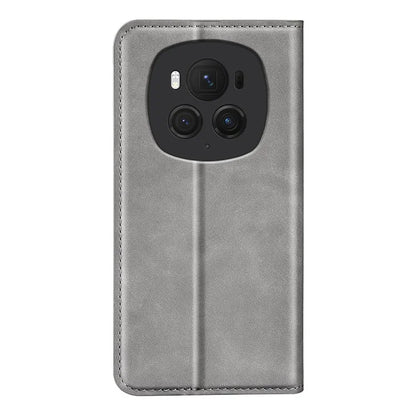 For Honor Magic6 Pro 5G Case Skin-Touch PU Leather Protective Phone Cover