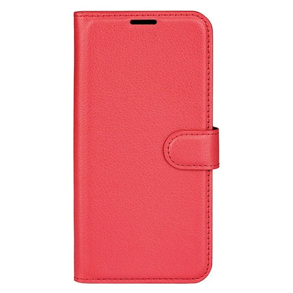 For Realme 12+ 5G Case Litchi Texture PU Leather Folio Flip Wallet Phone Cover