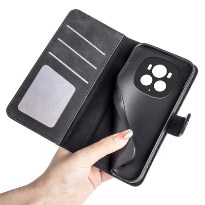For Honor Magic6 Pro 5G Case PU Leather Color Splicing Wallet Phone Cover