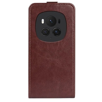 For Honor Magic6 Pro 5G Shockproof Case Card Slot Vertical Flip Phone Cover