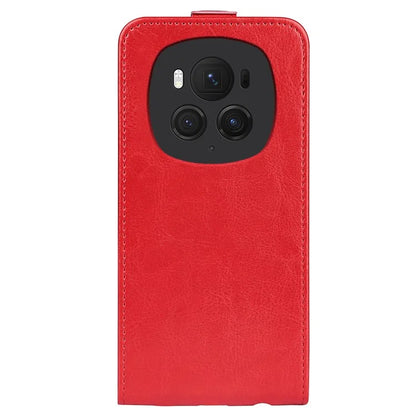 For Honor Magic6 Pro 5G Shockproof Case Card Slot Vertical Flip Phone Cover