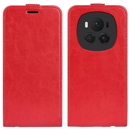 For Honor Magic6 Pro 5G Shockproof Case Card Slot Vertical Flip Phone Cover