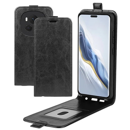 For Honor Magic6 Pro 5G Shockproof Case Card Slot Vertical Flip Phone Cover