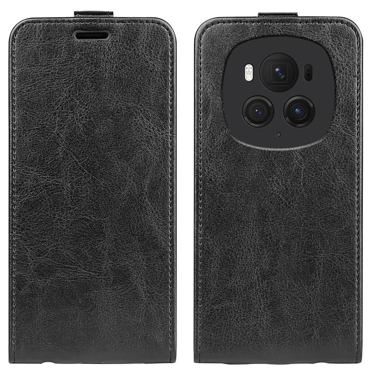 For Honor Magic6 Pro 5G Shockproof Case Card Slot Vertical Flip Phone Cover