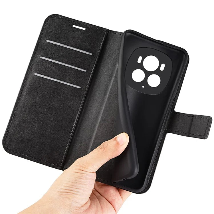 For Honor Magic6 Pro 5G Case Anti-Drop PU Leather Wallet Phone Cover