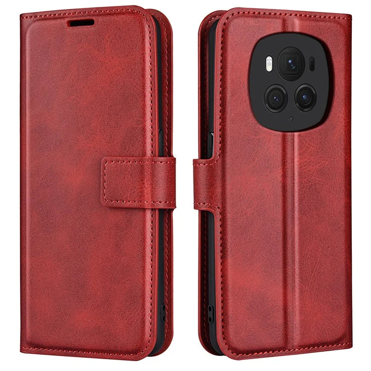 For Honor Magic6 Pro 5G Case Anti-Drop PU Leather Wallet Phone Cover