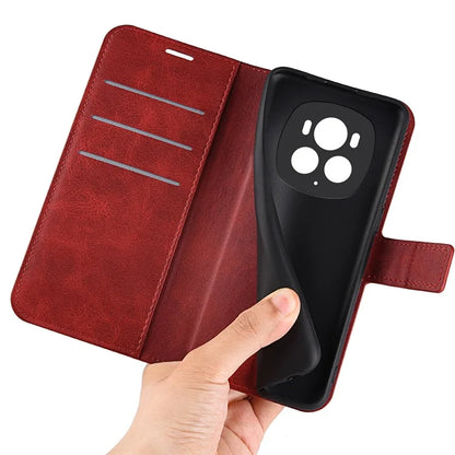 For Honor Magic6 Pro 5G Case Anti-Drop PU Leather Wallet Phone Cover