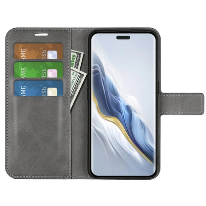 For Honor Magic6 Pro 5G Case Anti-Drop PU Leather Wallet Phone Cover