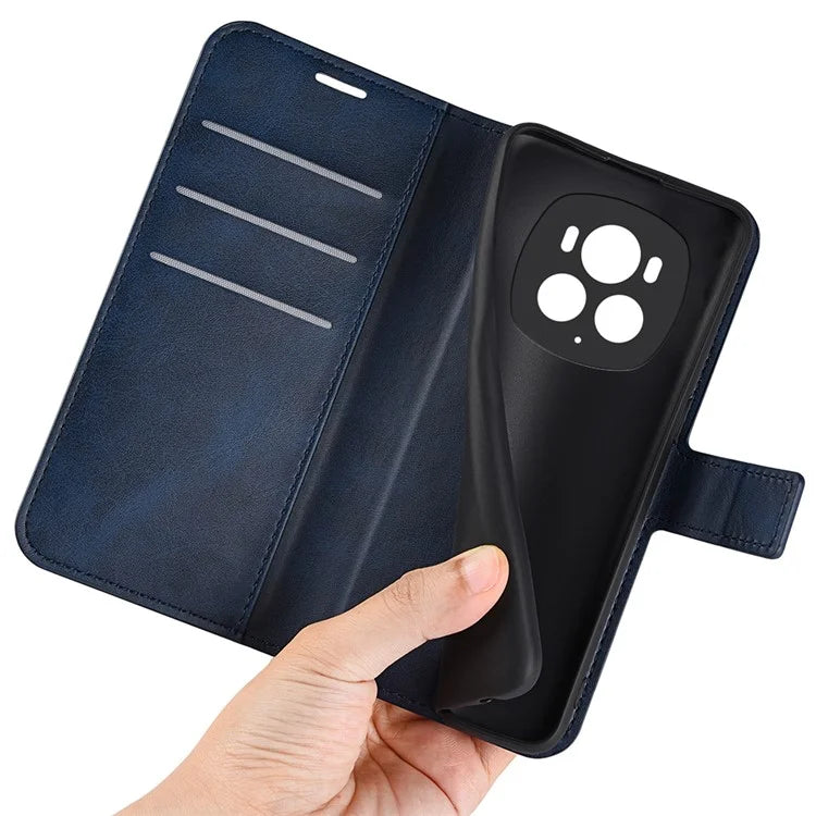 For Honor Magic6 Pro 5G Case Anti-Drop PU Leather Wallet Phone Cover