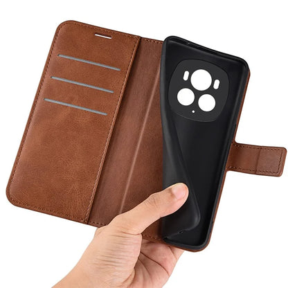 For Honor Magic6 Pro 5G Case Anti-Drop PU Leather Wallet Phone Cover