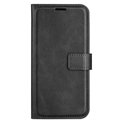 For Realme 12+ 5G Leather Case Calf Texture Phone Wallet Cover
