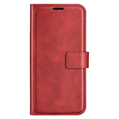 For Realme 12+ 5G Leather Case Calf Texture Phone Wallet Cover