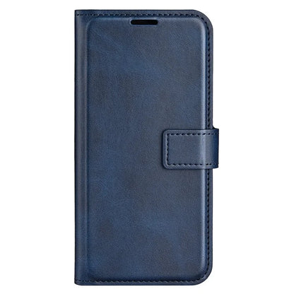 For Realme 12+ 5G Leather Case Calf Texture Phone Wallet Cover