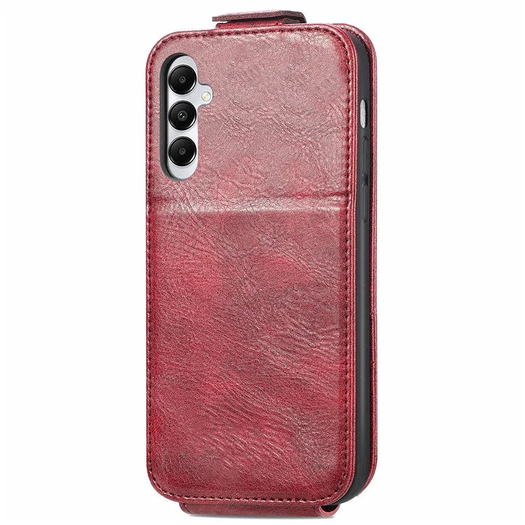 For Samsung Galaxy A05s 4G Case Leather Vertical Flip Phone Wallet Cover