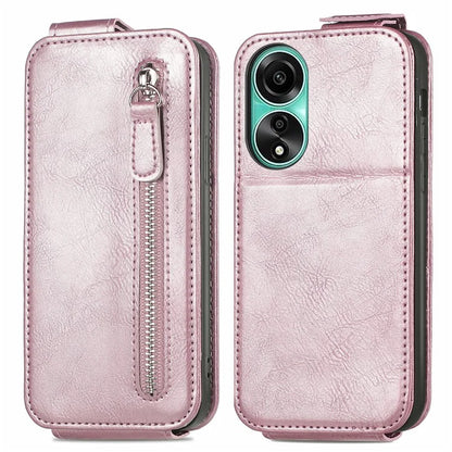 For Oppo A78 4G Case Drop Resistant PU Leather Stand Smart Phone Protector